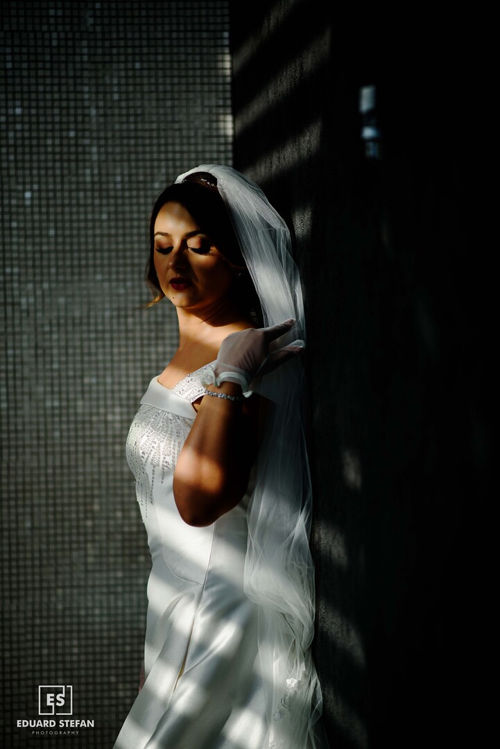 Candid wedding photo